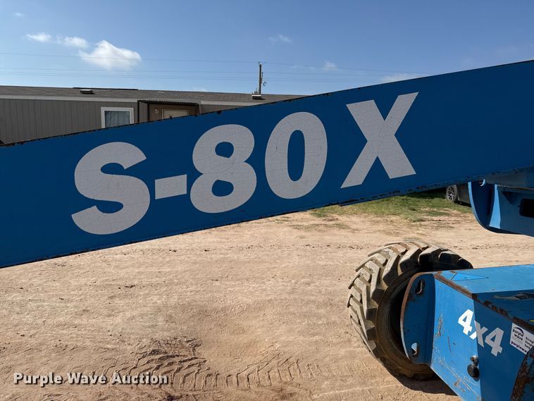 image for item ED5789 2012 Genie S-80X boom lift