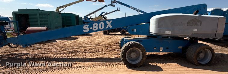 image for item ED5791 2010 Genie S-80X boom lift