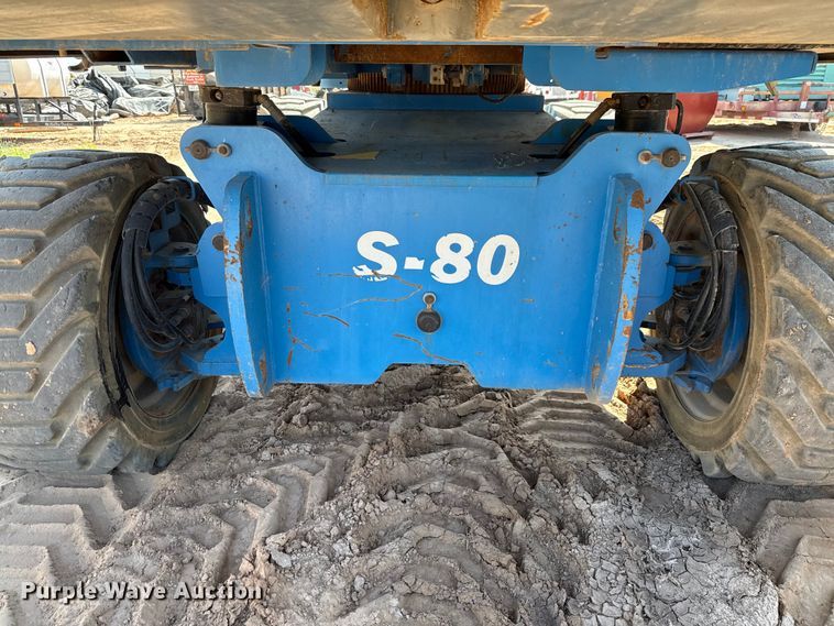 image for item ED5791 2010 Genie S-80X boom lift