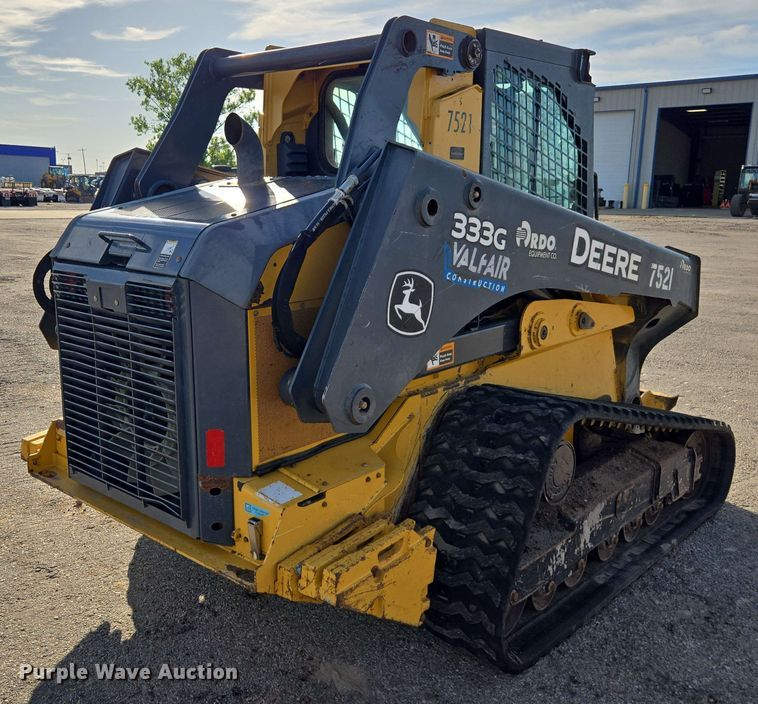 image for item EE0061 2018 John Deere 333G tracked skid steer loader