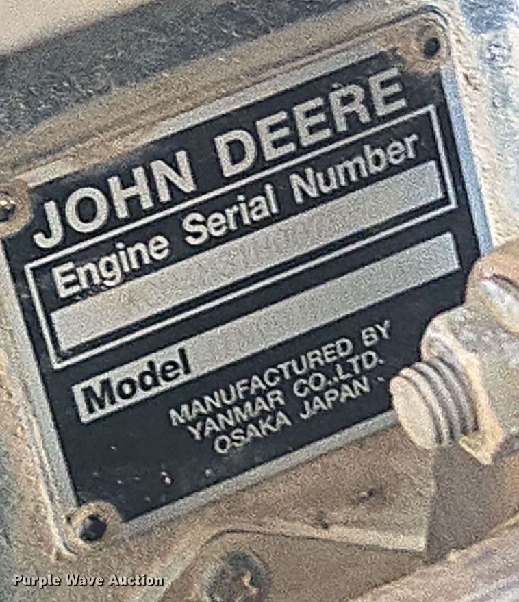 image for item EE0061 2018 John Deere 333G tracked skid steer loader