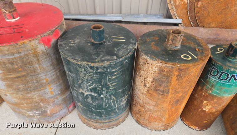 image for item EF1586 (28) concrete core drill bits 