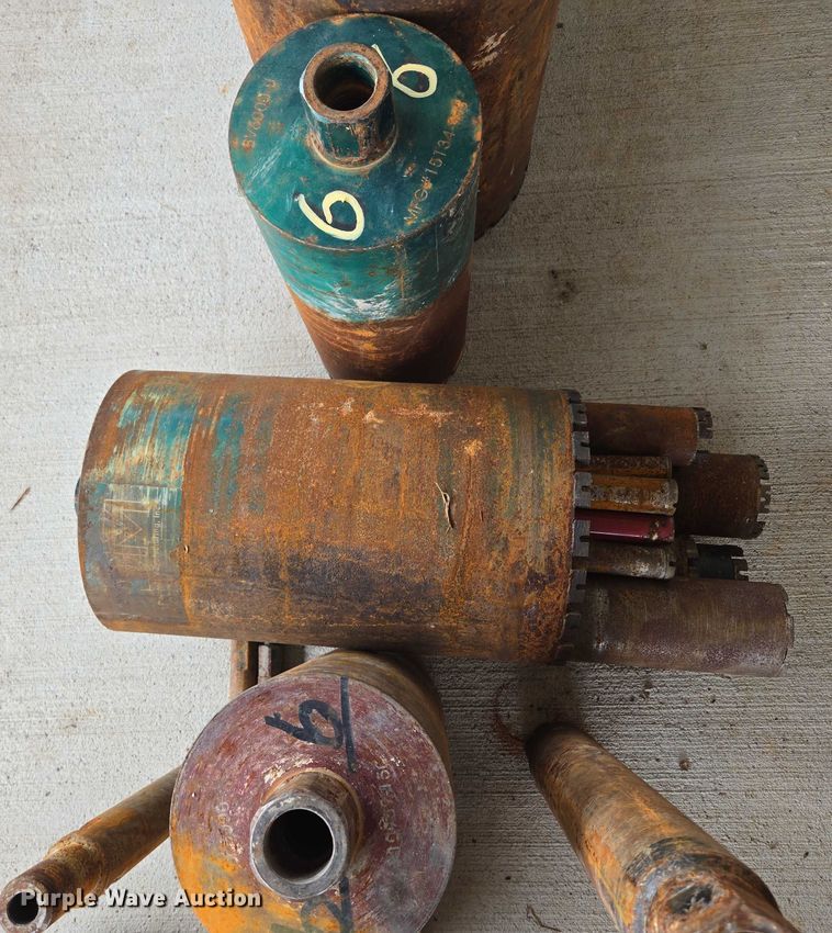 image for item EF1586 (28) concrete core drill bits 