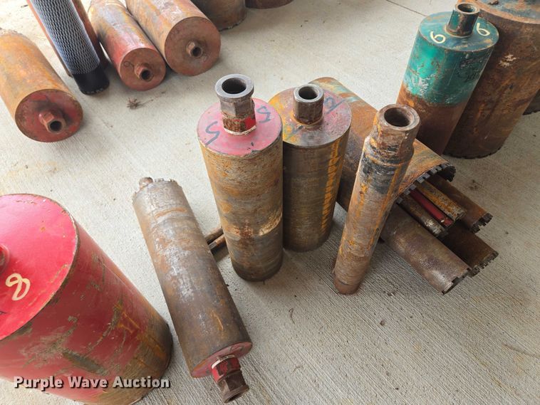 image for item EF1586 (28) concrete core drill bits 