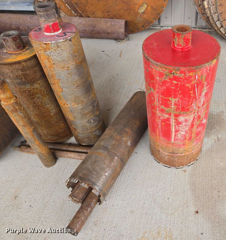 image for item EF1586 (28) concrete core drill bits 