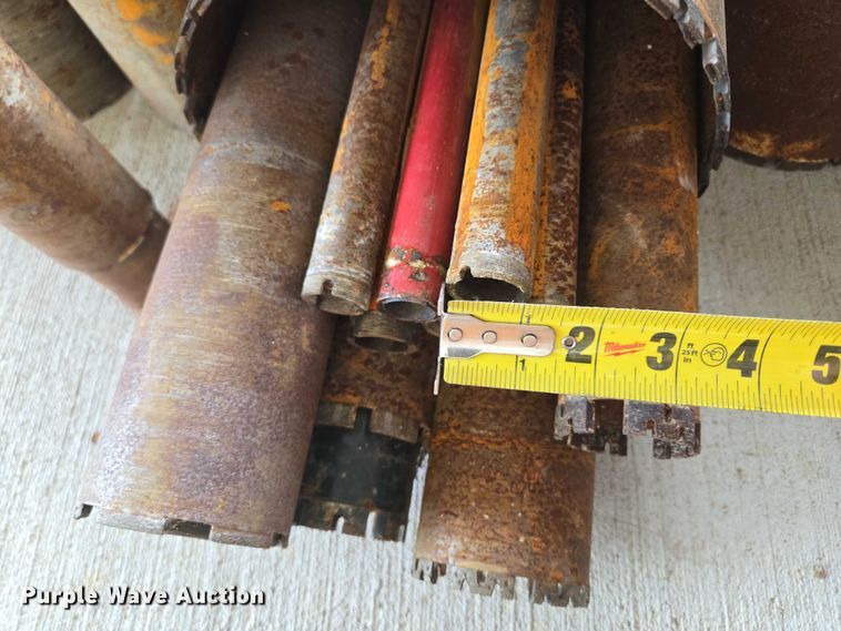 image for item EF1586 (28) concrete core drill bits 