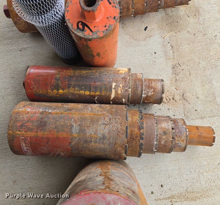 image for item EF1587 (22) core drills bits