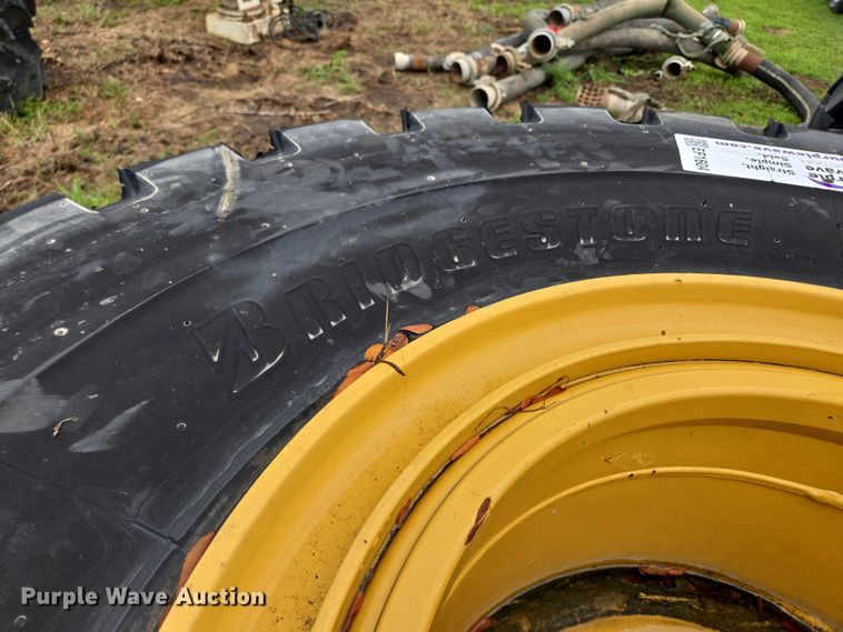 image for item EF1604 (4) Bridgestone 750/65R25 tires and wheels