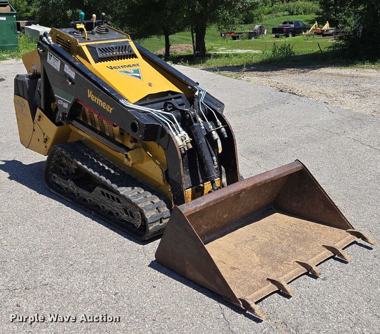 MINI CARGADOR SOBRE ORUGAS COMPACTO 2018 VERMEER CTX100