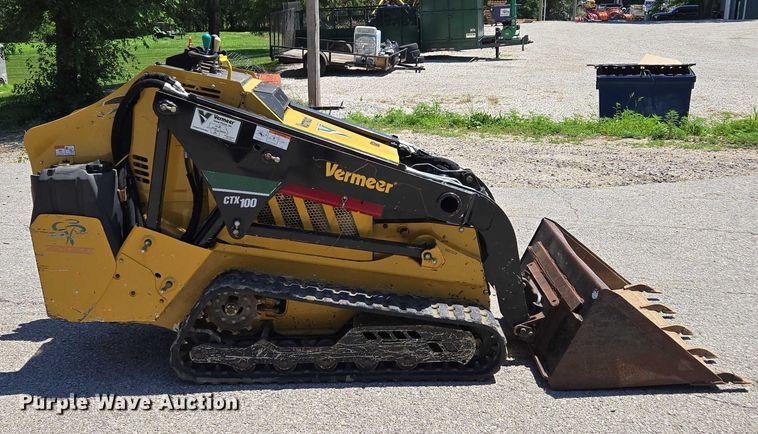 MINI CARGADOR SOBRE ORUGAS COMPACTO 2018 VERMEER CTX100