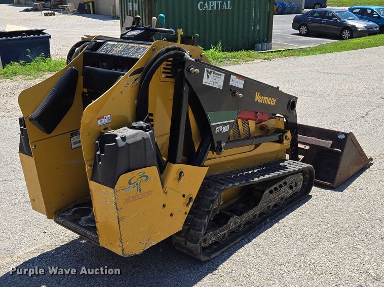 MINI CARGADOR SOBRE ORUGAS COMPACTO 2018 VERMEER CTX100