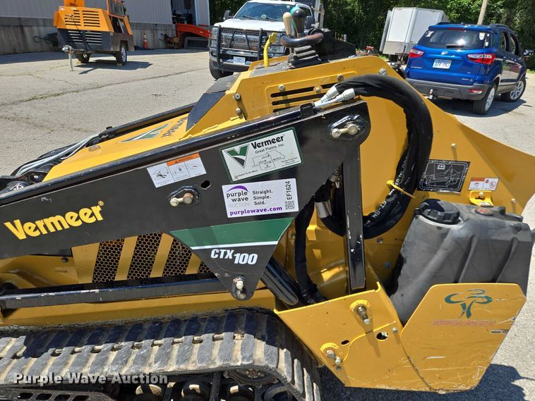 image for item EF1624 2018 Vermeer CTX100 compact utility loader