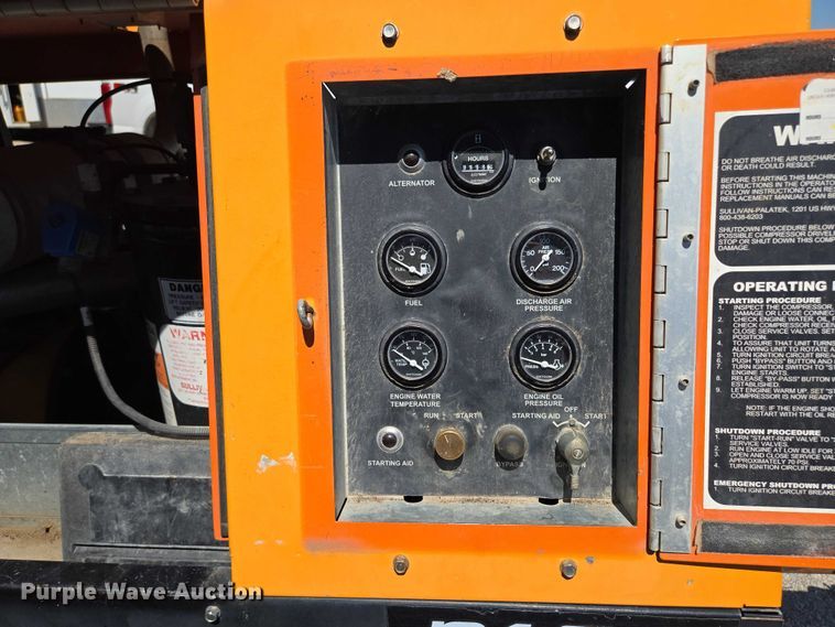 image for item EF1625 Sullivan Palatek D185PJD air compressor