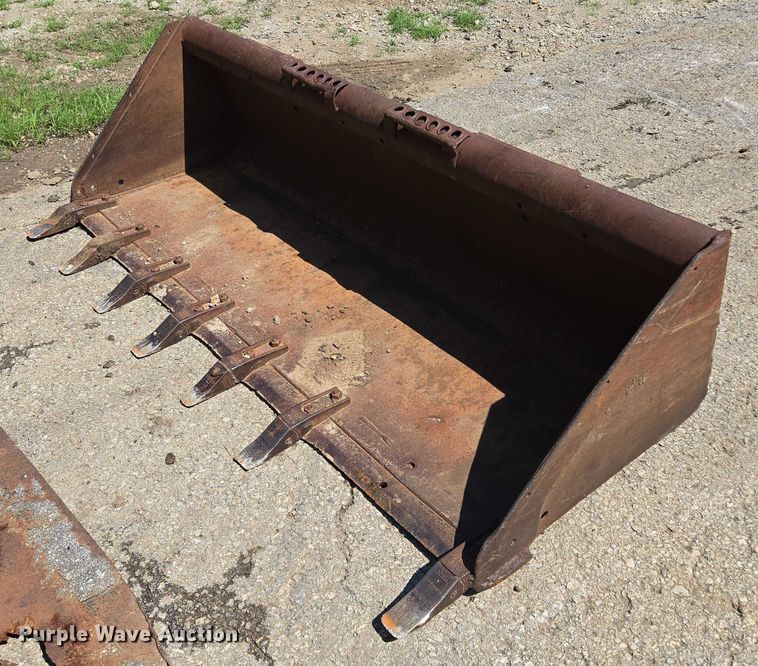 image for item EF1630 (2) skid steer buckets 