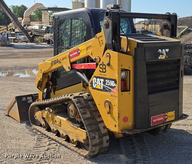 image for item EF1644 2017 Caterpillar 259D tracked skid steer loader