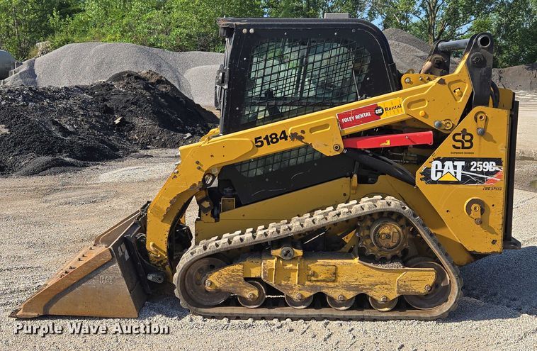 image for item EF1644 2017 Caterpillar 259D tracked skid steer loader
