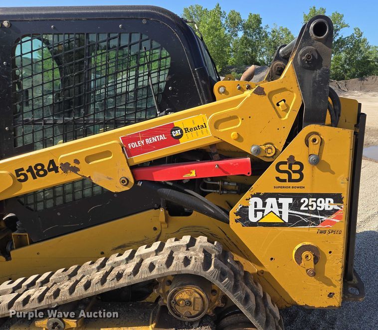 image for item EF1644 2017 Caterpillar 259D tracked skid steer loader
