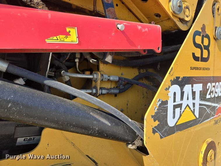 image for item EF1644 2017 Caterpillar 259D tracked skid steer loader