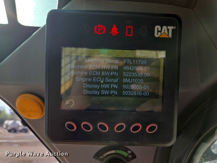 image for item EF1644 2017 Caterpillar 259D tracked skid steer loader