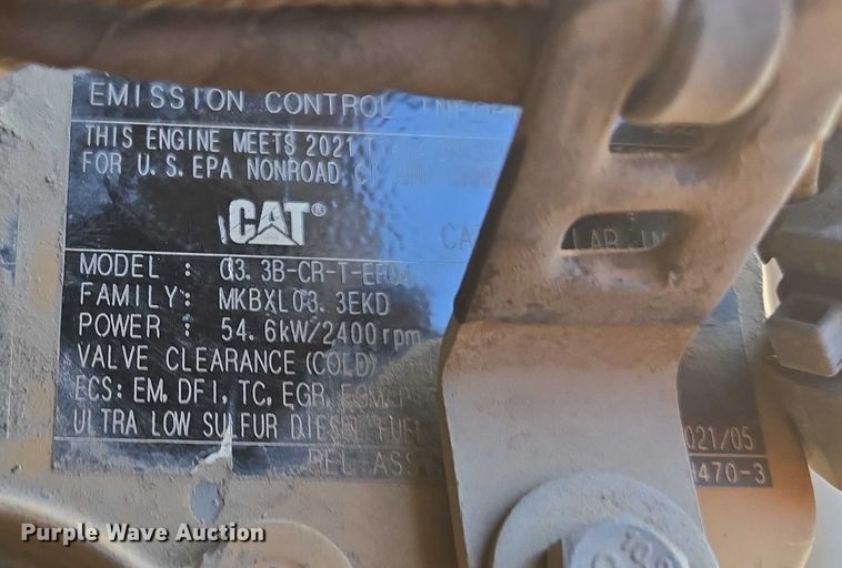 image for item EF1644 2017 Caterpillar 259D tracked skid steer loader
