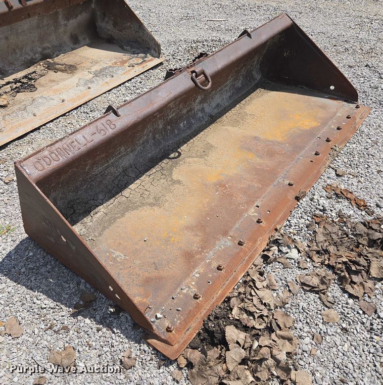 image for item EF1649 (2) skid steer buckets