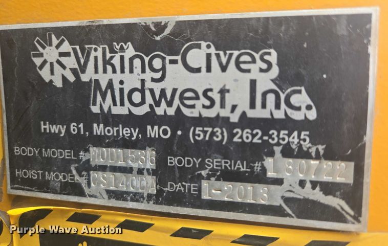 image for item EF1670 2014 International 7500  dump truck