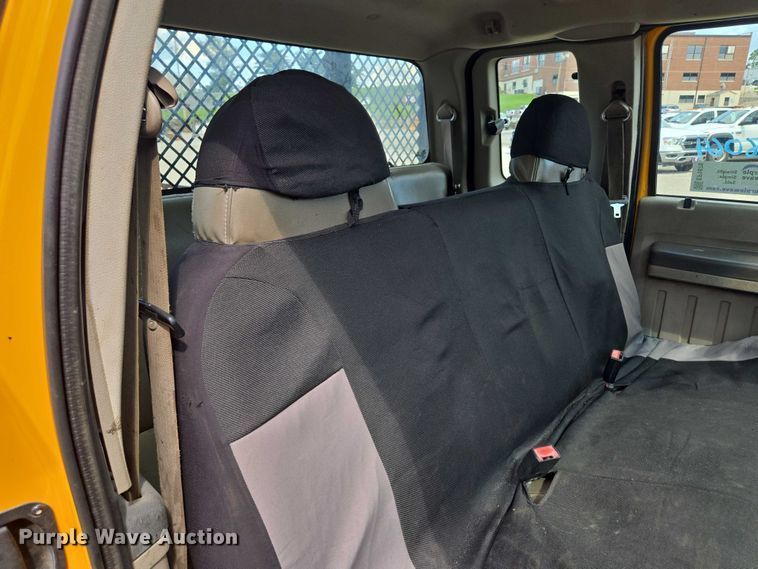 image for item EF1678 2008 Ford F450 Super Duty SuperCab flatbed truck