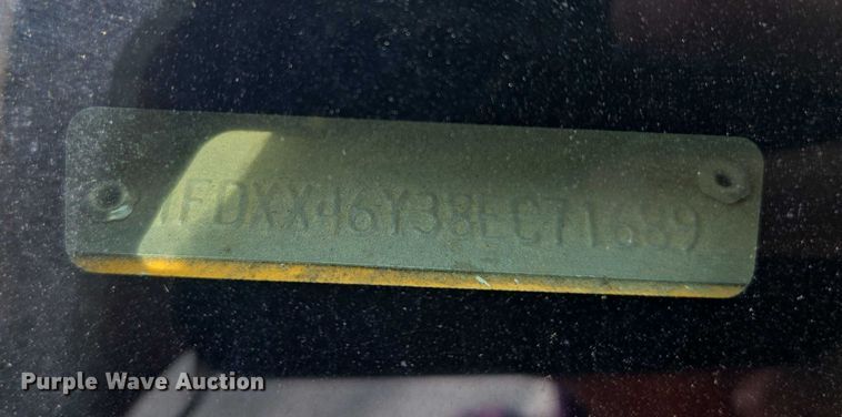 image for item EF1678 2008 Ford F450 Super Duty SuperCab flatbed truck