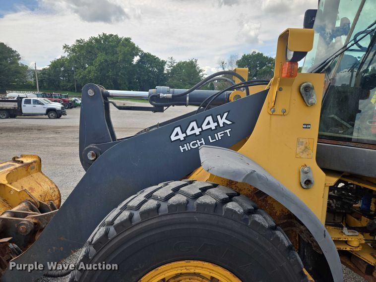 image for item EF1682 2009 John Deere 444K  high lift wheel loader