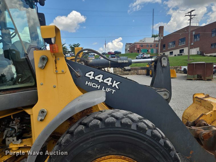 image for item EF1682 2009 John Deere 444K  high lift wheel loader