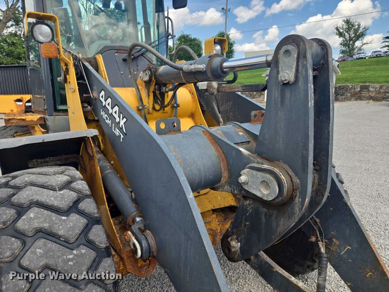 image for item EF1682 2009 John Deere 444K  high lift wheel loader