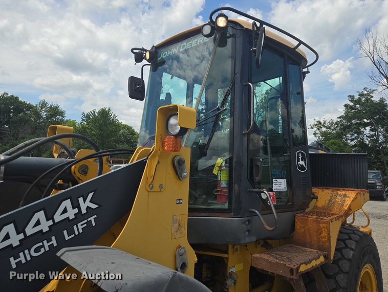 image for item EF1682 2009 John Deere 444K  high lift wheel loader