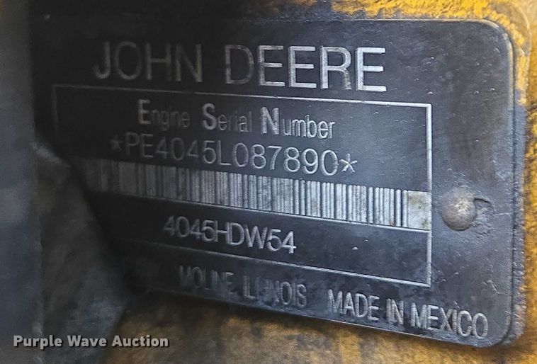 image for item EF1682 2009 John Deere 444K  high lift wheel loader