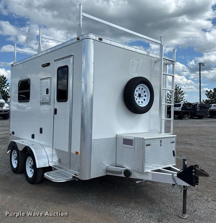 image for item EG5819 2022 InTech Trailers fiber optic splicing trailer