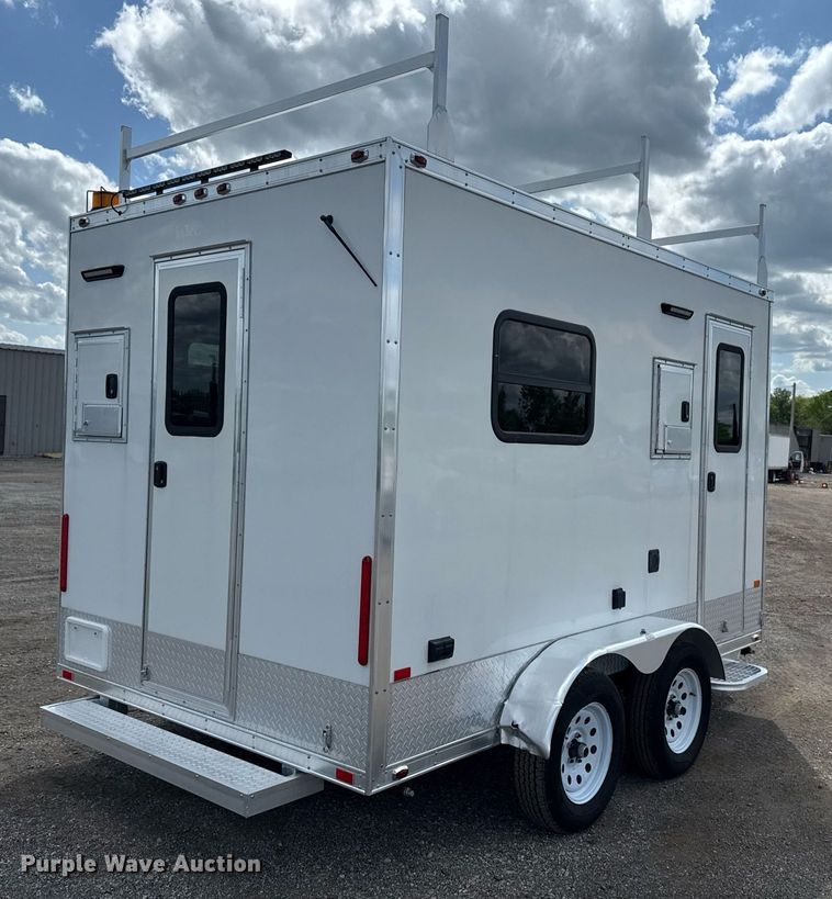 image for item EG5819 2022 InTech Trailers fiber optic splicing trailer