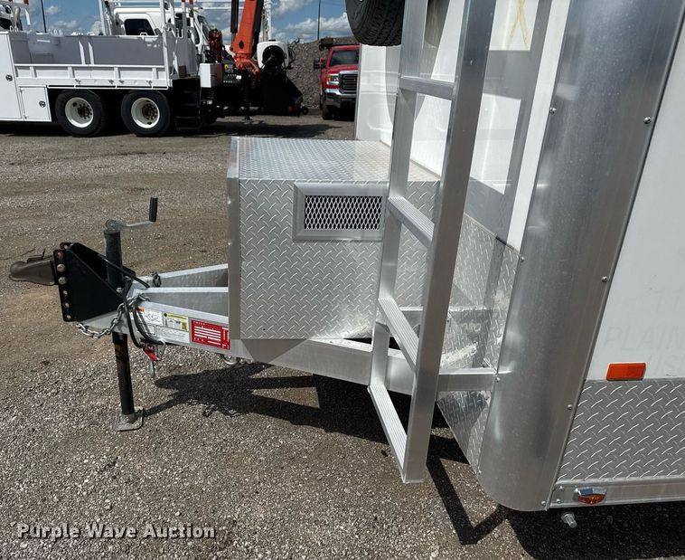 image for item EG5819 2022 InTech Trailers fiber optic splicing trailer