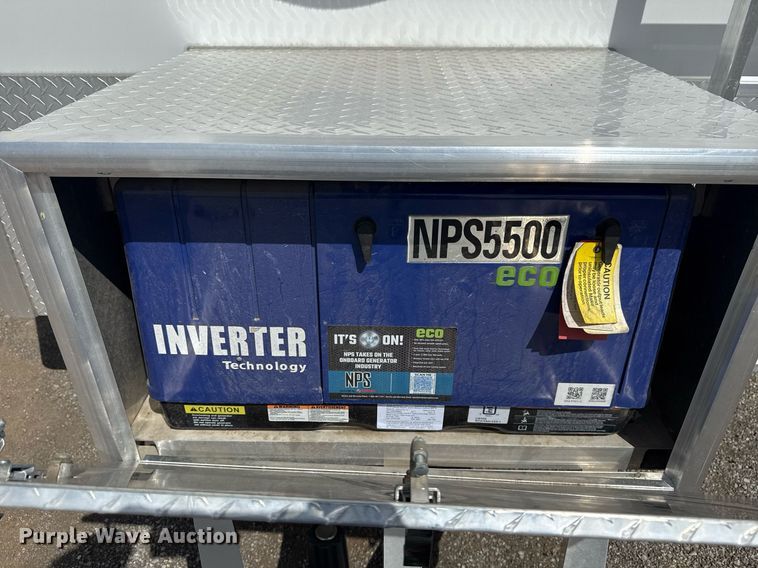 image for item EG5819 2022 InTech Trailers fiber optic splicing trailer