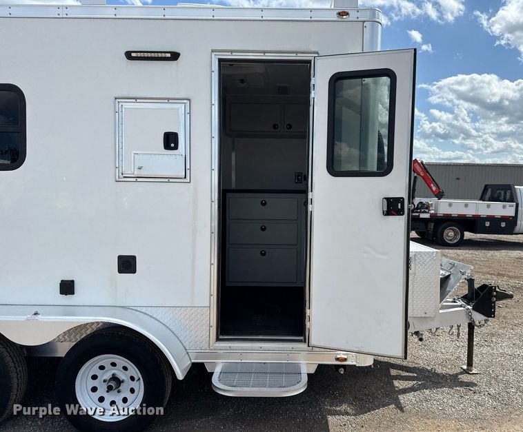 image for item EG5819 2022 InTech Trailers fiber optic splicing trailer