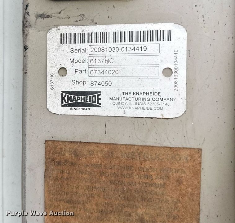 image for item EG5886 2009 Ford F750 Super Duty Crew Cab utility / service truck