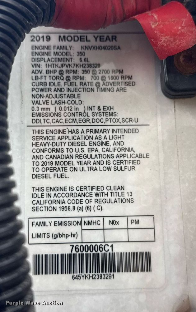 image for item EG5914 2019 Chevrolet Silverado 4500HD Crew Cab utility / service truck