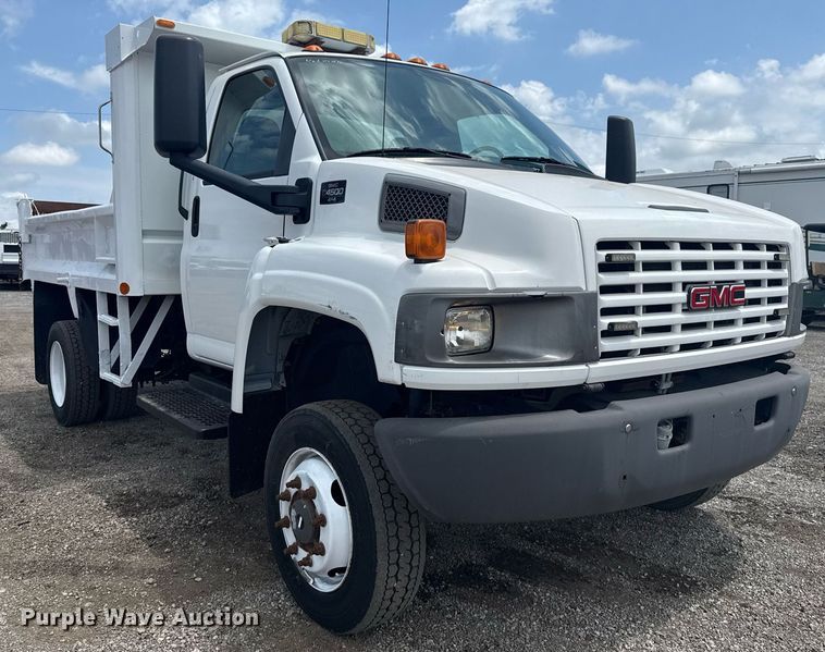 image for item EG5929 2007 GMC C4500 dump truck