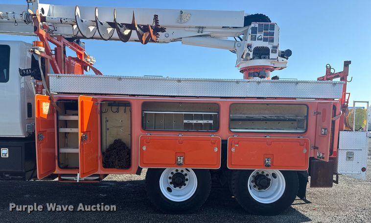 image for item EG5932 2011 International 7500 Ext. Cab digger derrick truck