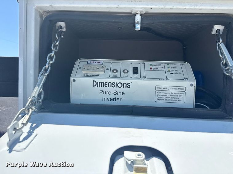 image for item EG5937 2015 Ford F750 Super Duty cable placer bucket truck