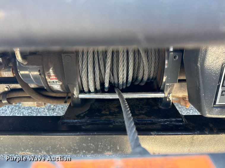 image for item EG5937 2015 Ford F750 Super Duty cable placer bucket truck