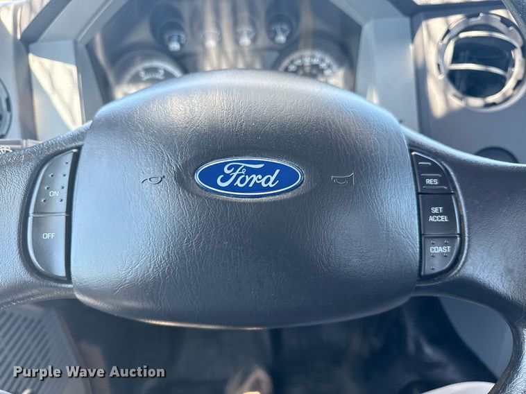 image for item EG5937 2015 Ford F750 Super Duty cable placer bucket truck