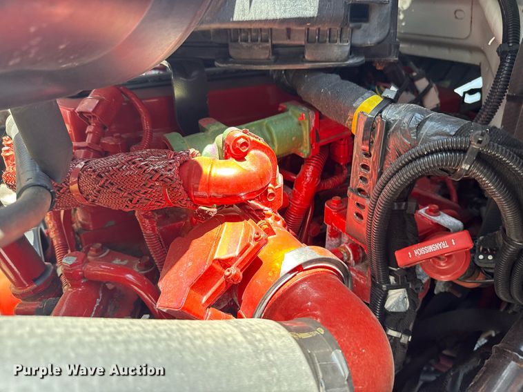 image for item EG5937 2015 Ford F750 Super Duty cable placer bucket truck