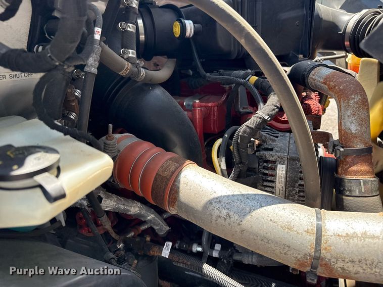 image for item EG5937 2015 Ford F750 Super Duty cable placer bucket truck