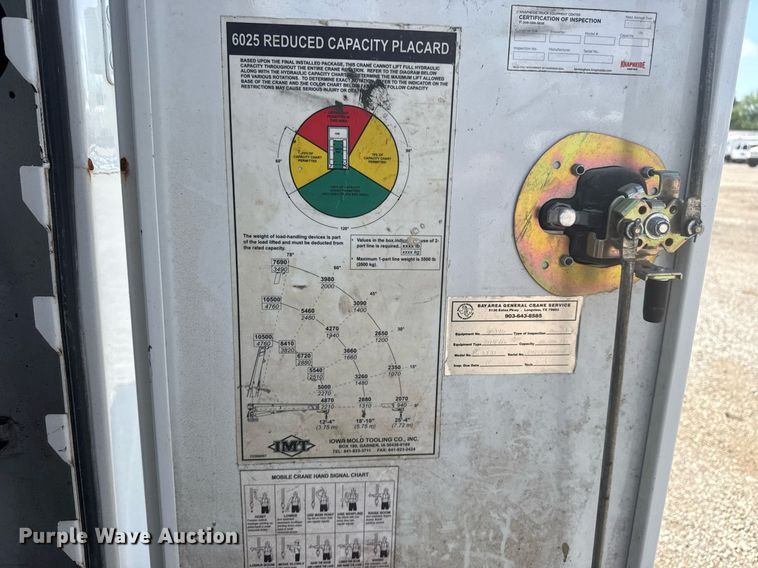 image for item EG5952 2019 Peterbilt 337 crane truck