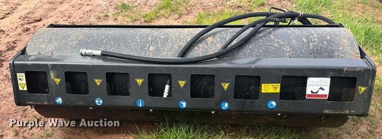 image for item EG8111 2023 Mower King SSVR72 skid steer vibratory roller