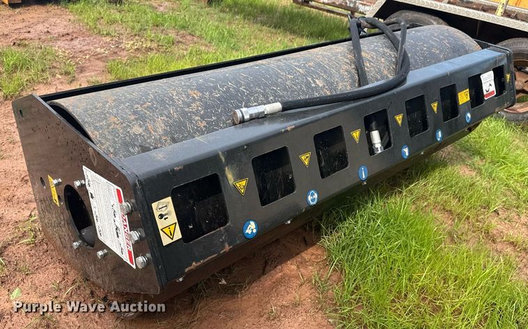 image for item EG8111 2023 Mower King SSVR72 skid steer vibratory roller